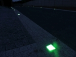 LED dojazd do garażu